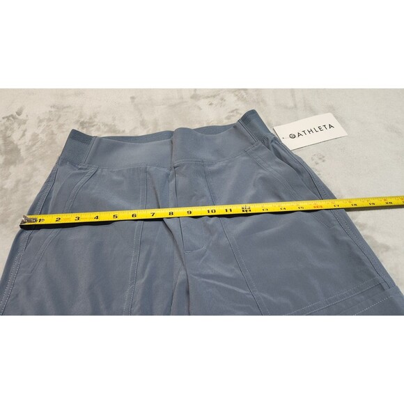 Athleta Women's Size 2 Shadow Blue Brooklyn Heights High Rise Cargo Pants NWT - Picture 7 of 7